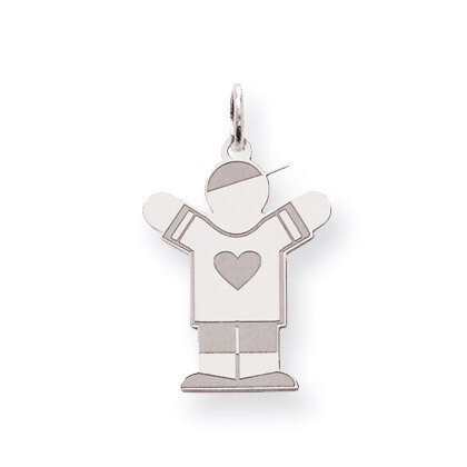 Kid Charm Sterling Silver XK1476SS, MPN: XK1476SS, 883957859002
