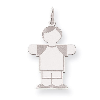 Kid Charm Sterling Silver XK1573SS, MPN: XK1573SS, 883957415383