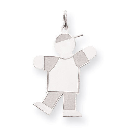 Kid Charm Sterling Silver XK1590SS, MPN: XK1590SS, 883957377292