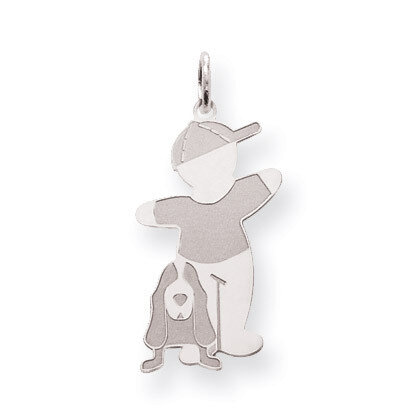 Bow Wow Cuddle Charm Sterling Silver XK1805SS