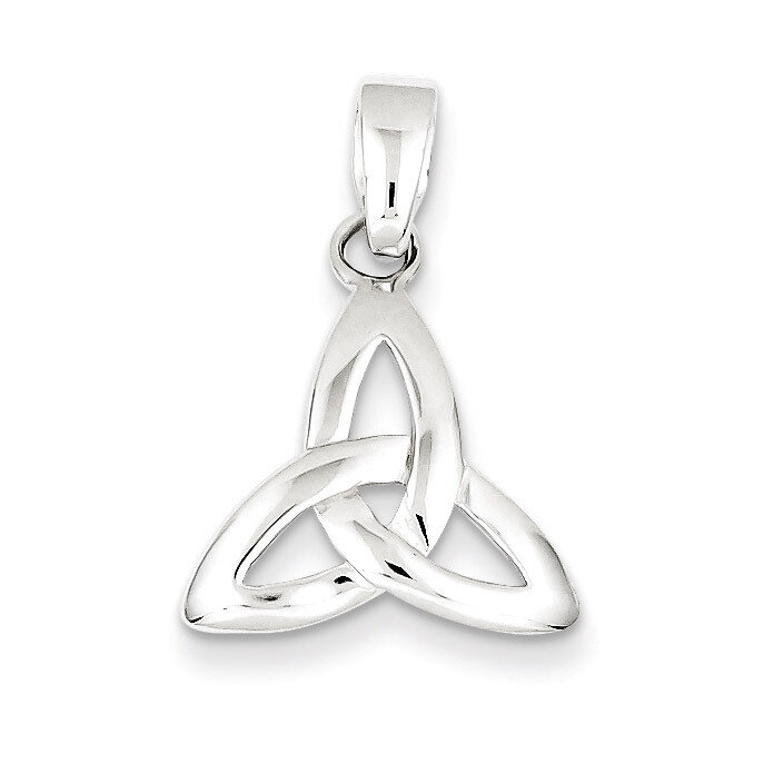 Trinity Pendant Sterling Silver Rhodium Plated QP2612