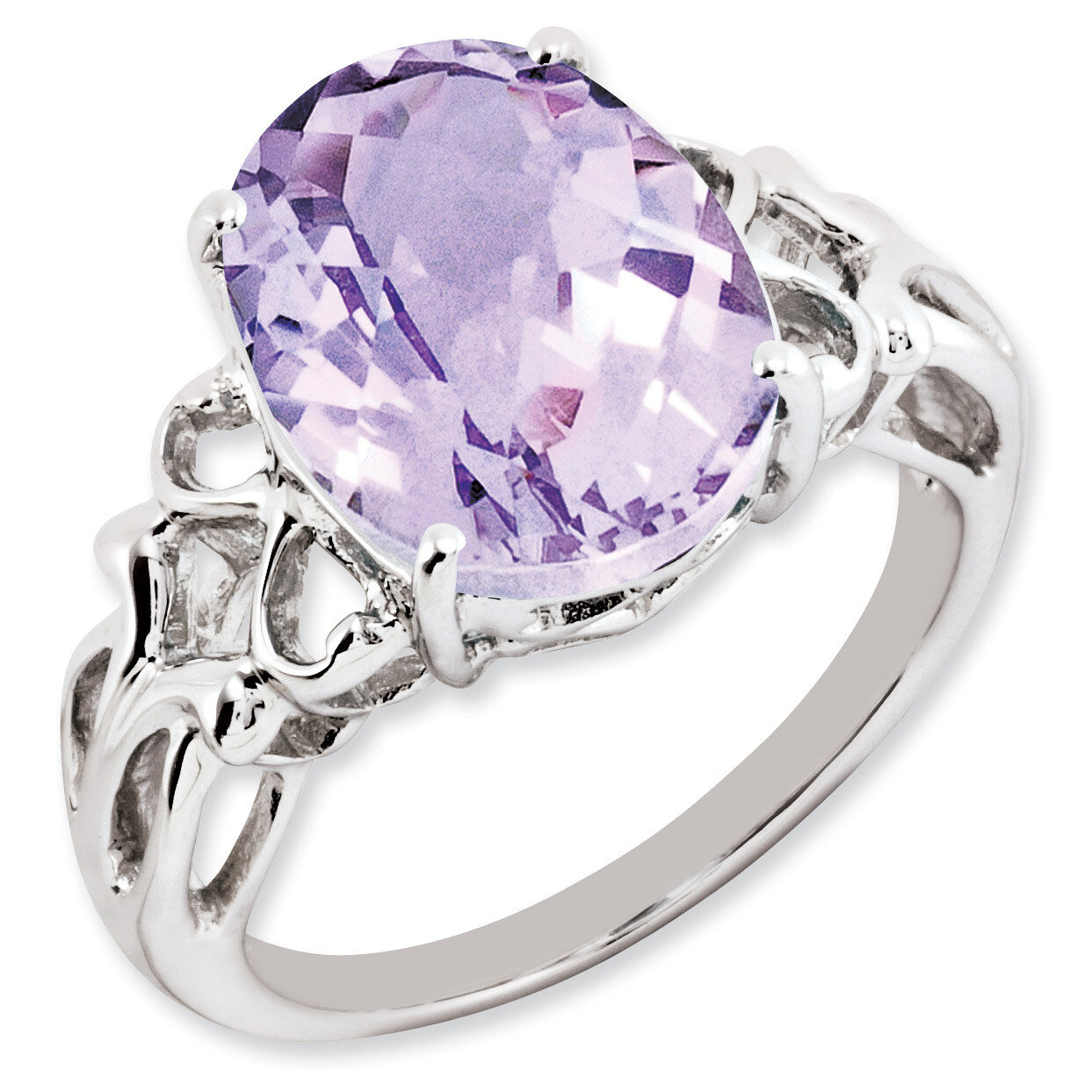 Pink Quartz Ring Sterling Silver QR2959PQ, MPN: QR2959PQ, 883957360751