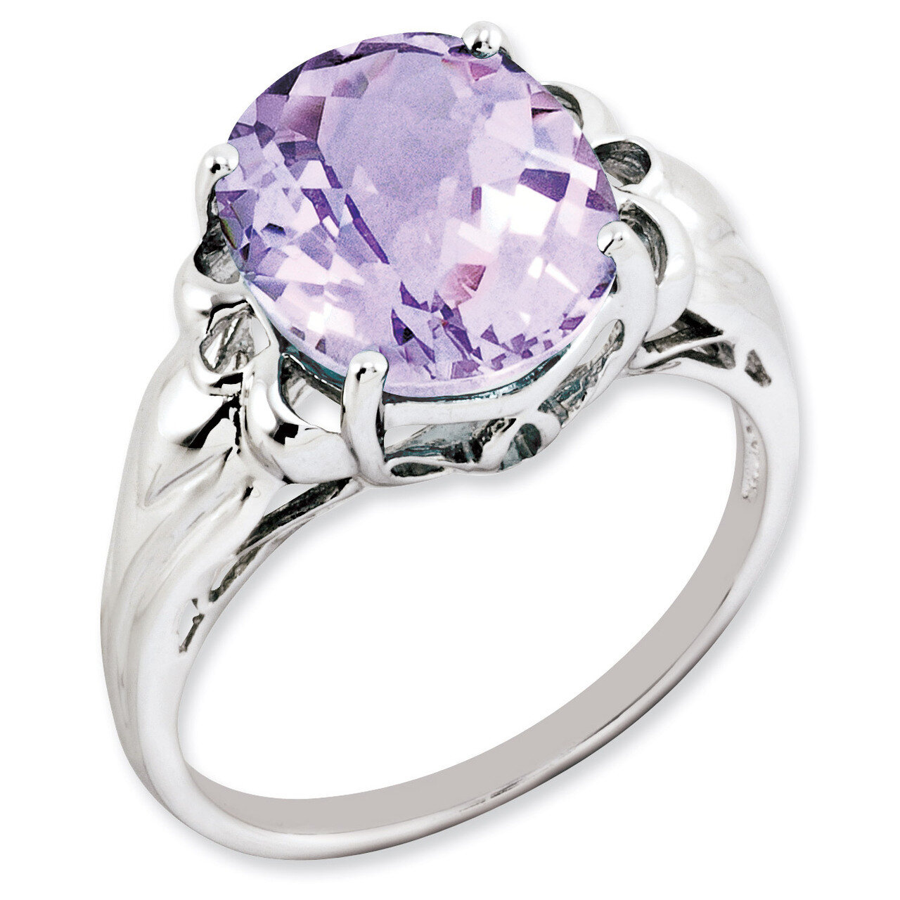 Pink Quartz Ring Sterling Silver QR2960PQ, MPN: QR2960PQ, 883957360805