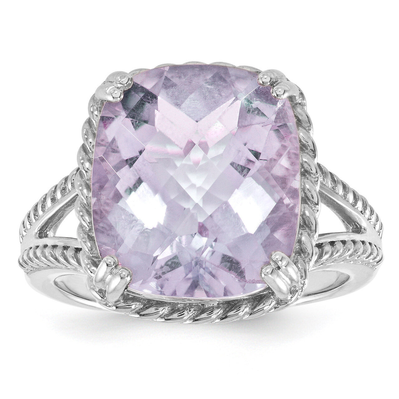 Pink Quartz Ring Sterling Silver QR3194PQ, MPN: QR3194PQ, 886774199948