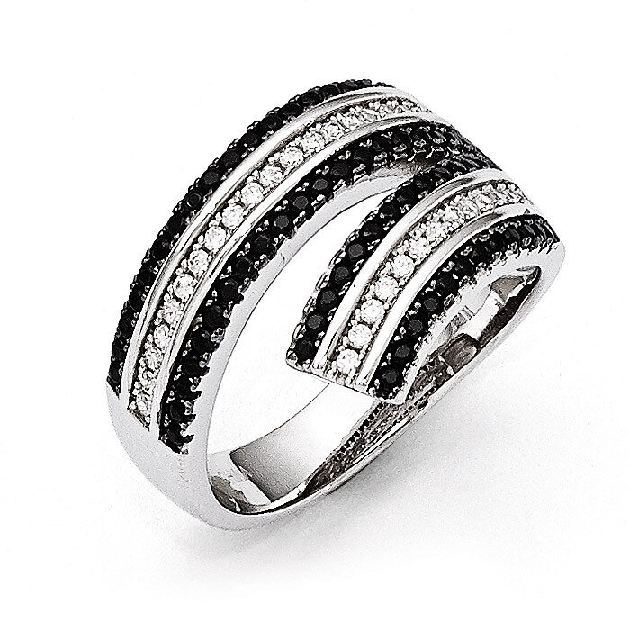 Ring Sterling Silver &amp; Cubic Zirconia QMP1045, MPN: QMP1045,