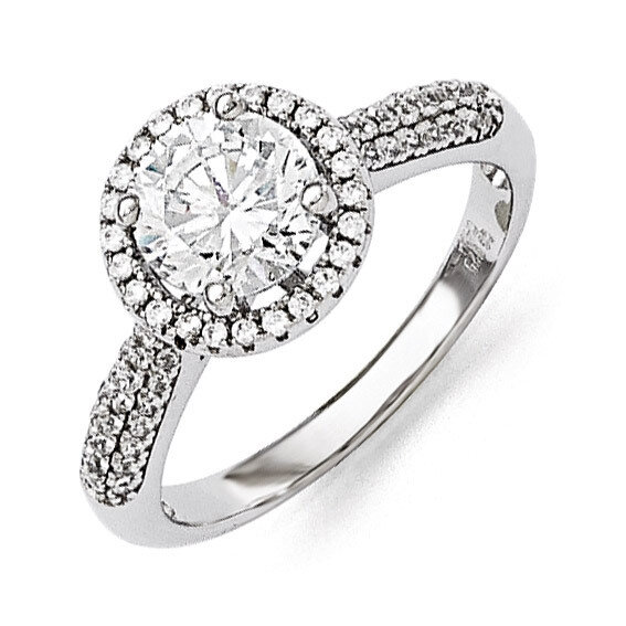 Ring Sterling Silver & Cubic Zirconia QMP1356