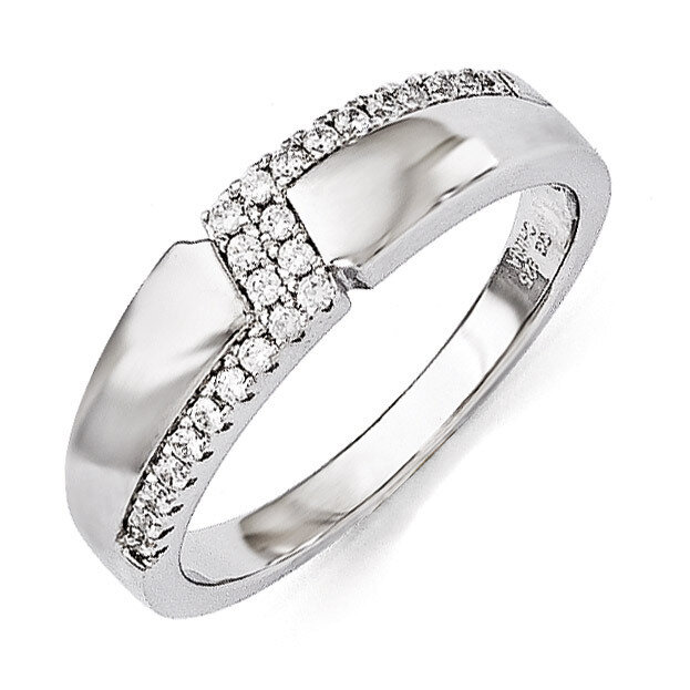 Men&#39;s Ring Sterling Silver &amp; Cubic Zirconia QMP1358, MPN: QMP1358, 191101469503