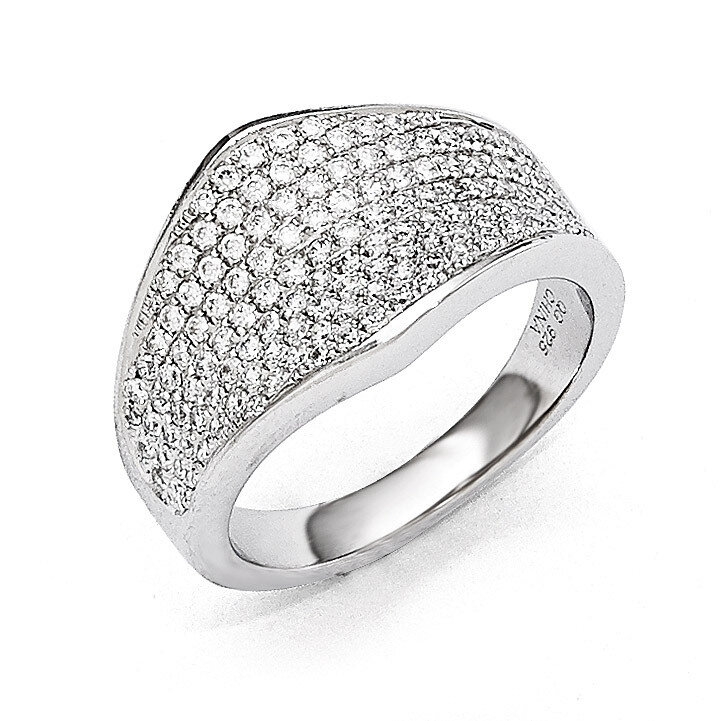 Ring Sterling Silver &amp; Cubic Zirconia QMP169, MPN: QMP169, 886774165400