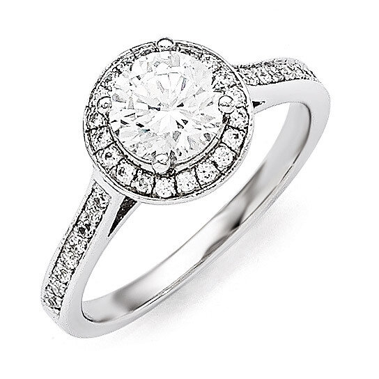 Ring Sterling Silver &amp; Cubic Zirconia QMP246, MPN: QMP246, 886774297828