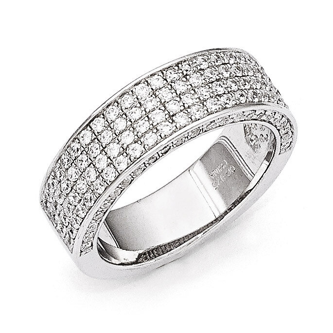 Ring Sterling Silver &amp; Cubic Zirconia QMP257, MPN: QMP257, 886774577500