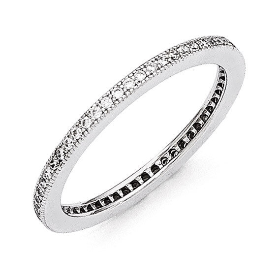 Ring Sterling Silver & Cubic Zirconia QMP430