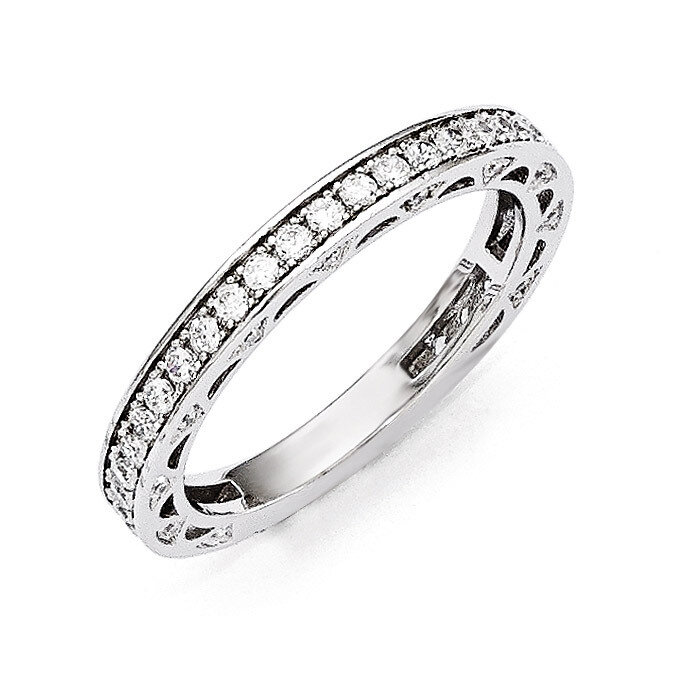 Ring Sterling Silver &amp; Cubic Zirconia QMP439, MPN: QMP439, 886774240350