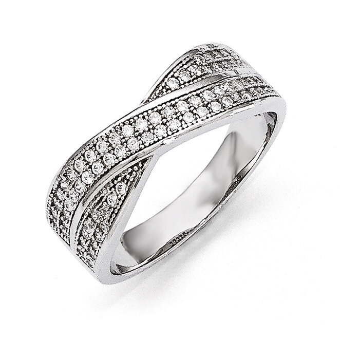 Ring Sterling Silver & Cubic Zirconia QMP532