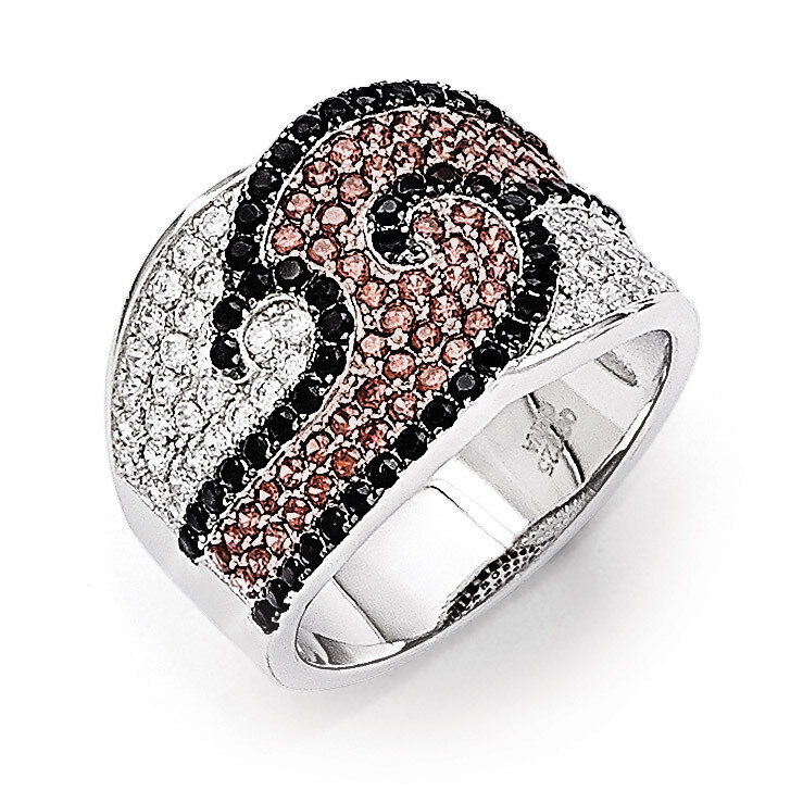 Ring Sterling Silver &amp; Cubic Zirconia QMP760, MPN: QMP760, 883957559940