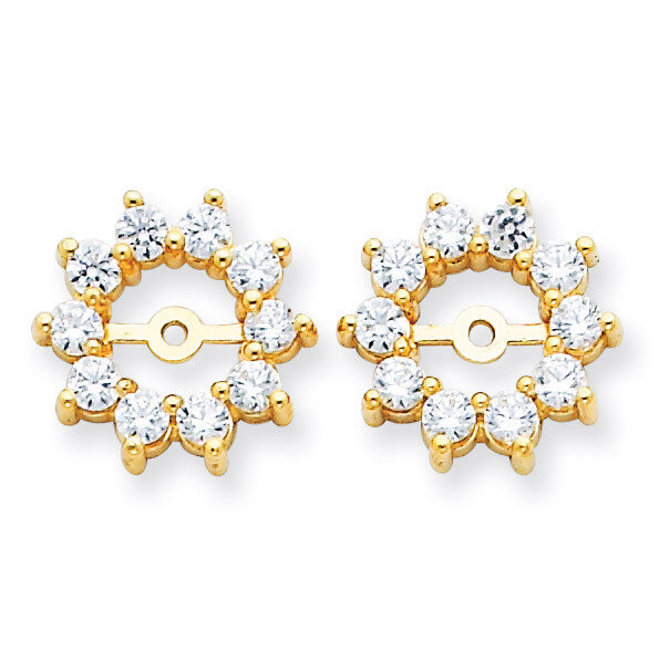 Earring Jacket 14k Gold VS Quality Diamond XJ1VS, MPN: XJ1VS, 883957336787
