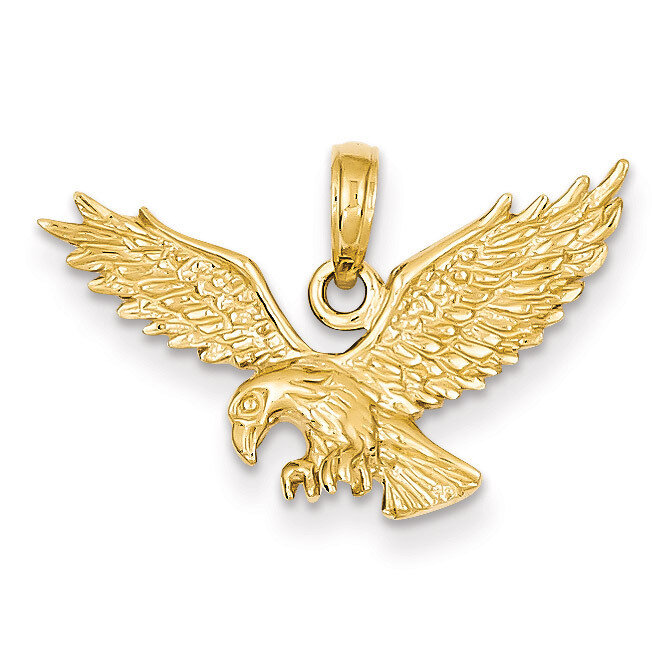 Eagle Pendant 14k Gold Solid Polished C2440, MPN: C2440, 637218000524