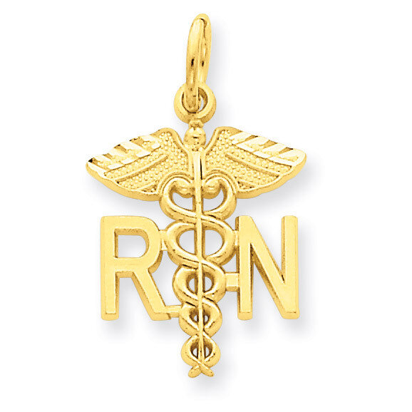 Nurse Charm 14k Gold C432