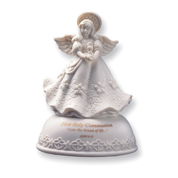 First Communion Porcelain Musical Heavens Treasure Figurine GL5420, MPN: GL5420, 89945921021