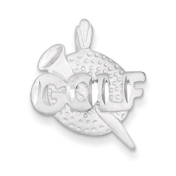 Golf Ball Charm Sterling Silver QC1809, MPN: QC1809, 883957524665