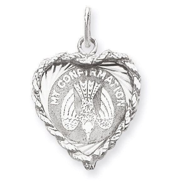 My Confirmation Disc Charm Sterling Silver QC2390