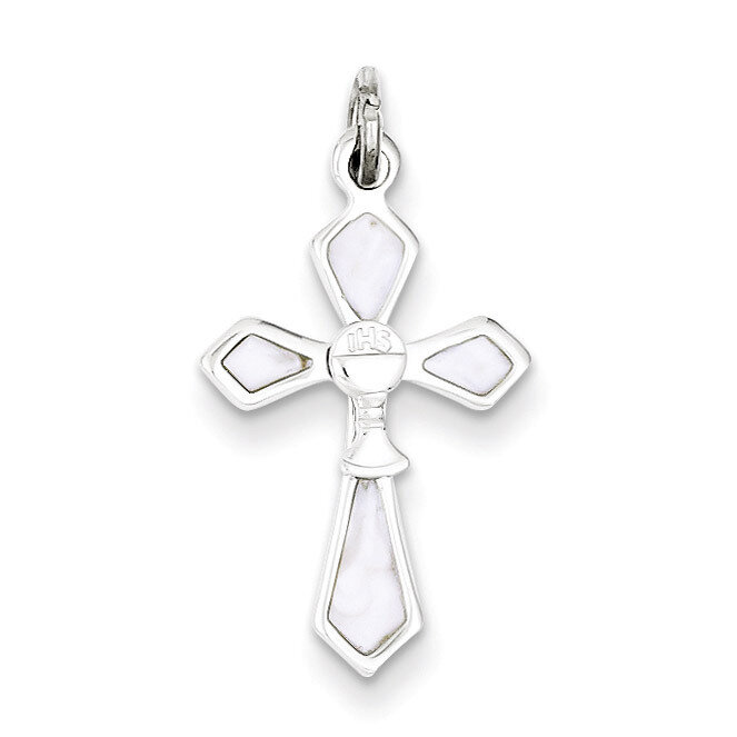 Chalice Cross Charm Sterling Silver QC3325