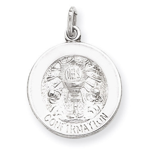 Confirmation Medal Sterling Silver QC5899