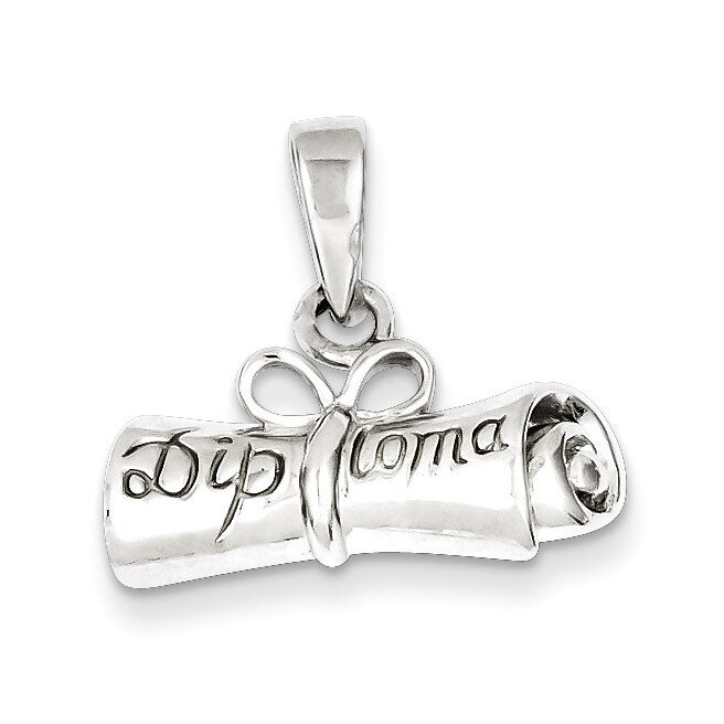 Rolled-Up Diploma Charm Sterling Silver QC7756, MPN: QC7756, 886774760353