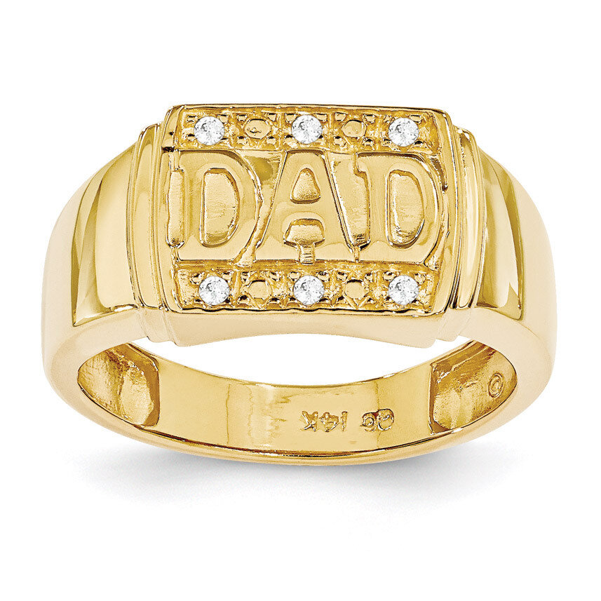 AA Diamond men's ring 14k Gold X9459AA