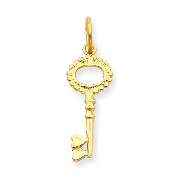 Key Pendant 14k Gold K1668, MPN: K1668, 883957901411