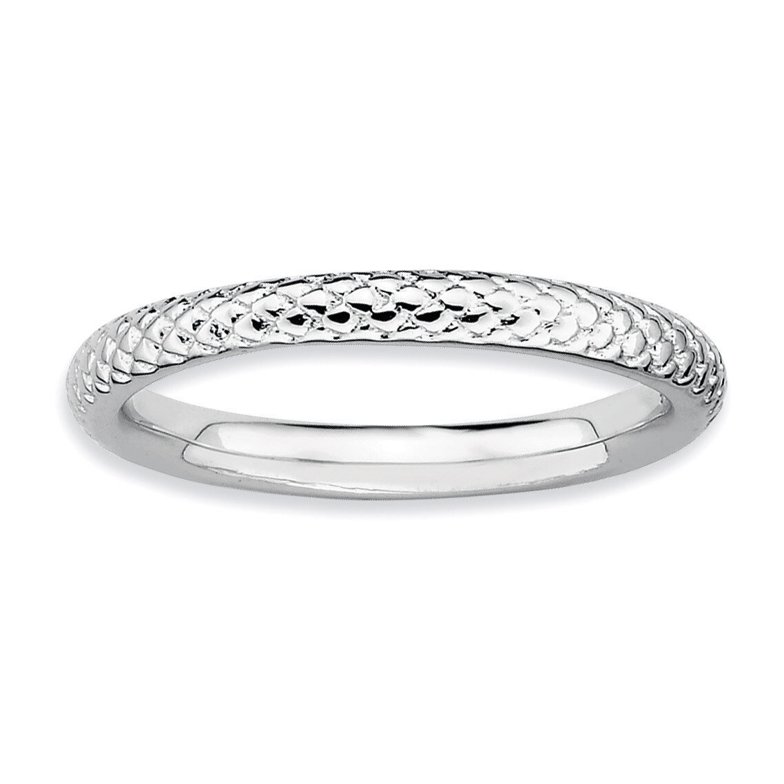 Cable Ring Sterling Silver QSK203-10
