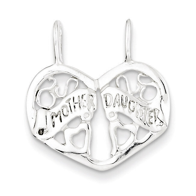 Mother/Daughter Break apart Charm Sterling Silver QC3745, MPN: QC3745, 883957974750