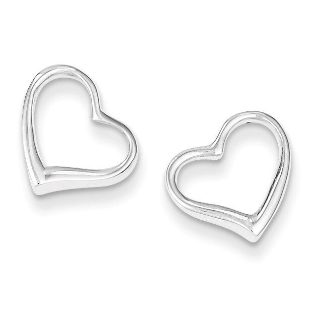 Heart Earrings Sterling Silver QE4180, MPN: QE4180, 883957718170