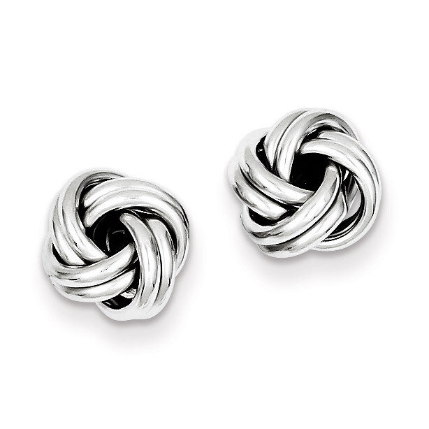 Love Knot Earrings Sterling Silver QE4891, MPN: QE4891, 723252422092