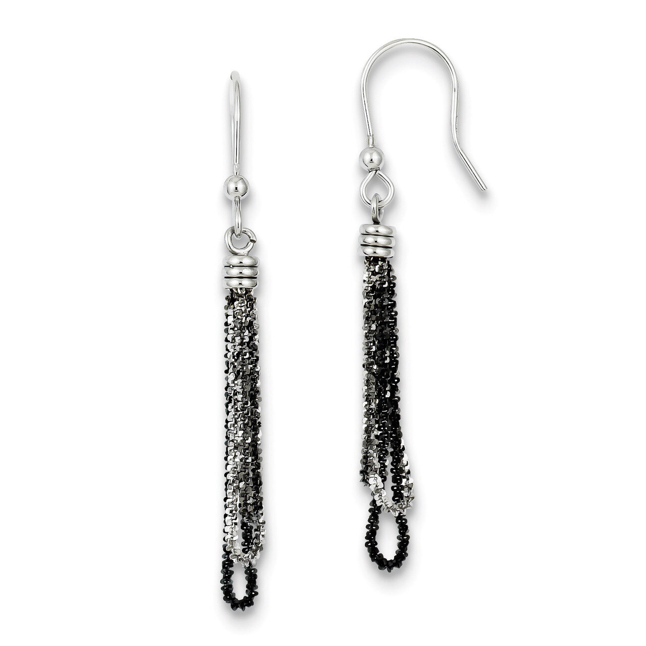 Dangle Earrings Sterling Silver QE7940, MPN: QE7940, 191101082931