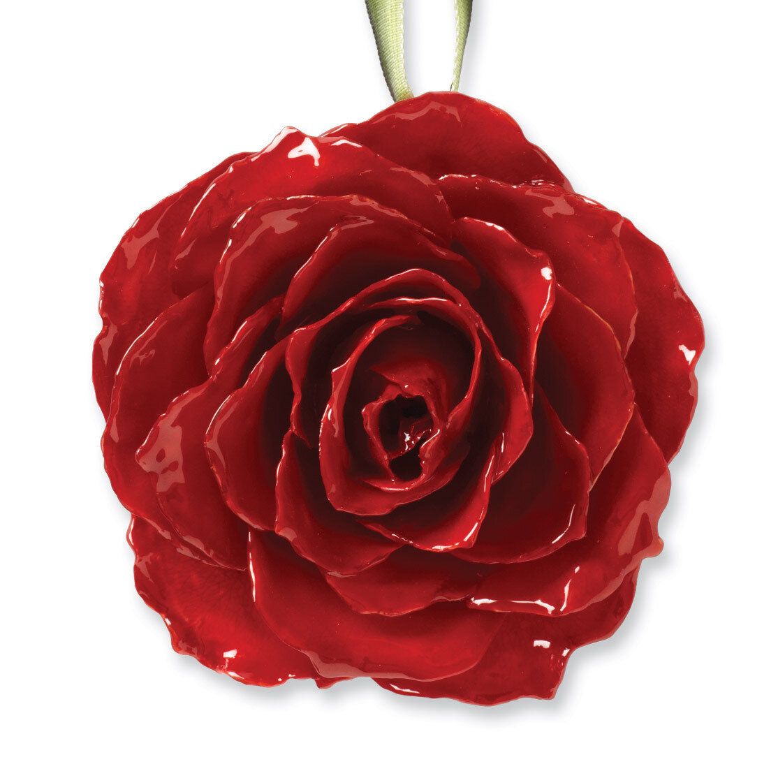 Red Decorative Rose Lacquer Dipped GM3915, MPN: GM3915, 810391015770
