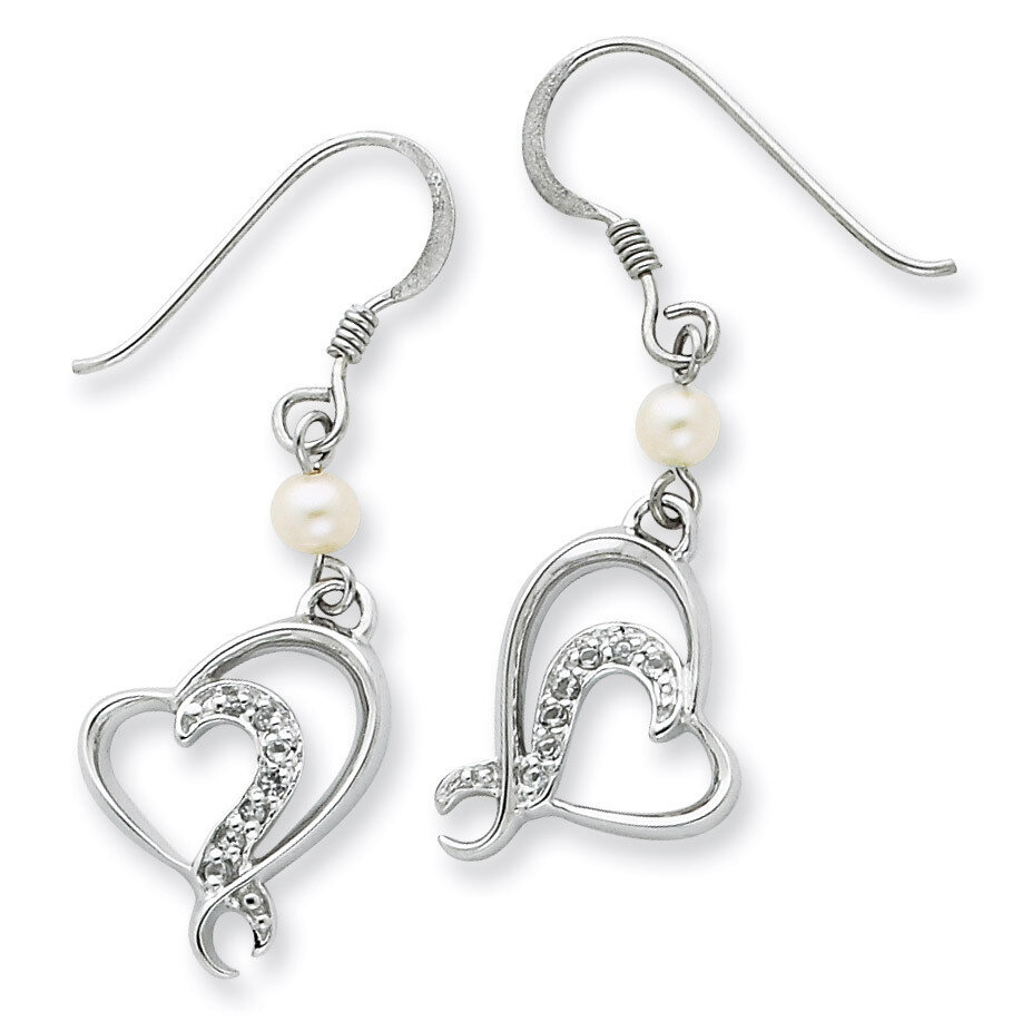 A Gift For My Sister/ For My Bridesmaid Earrings Sterling Silver QSX225, MPN: QSX225, 883957716787