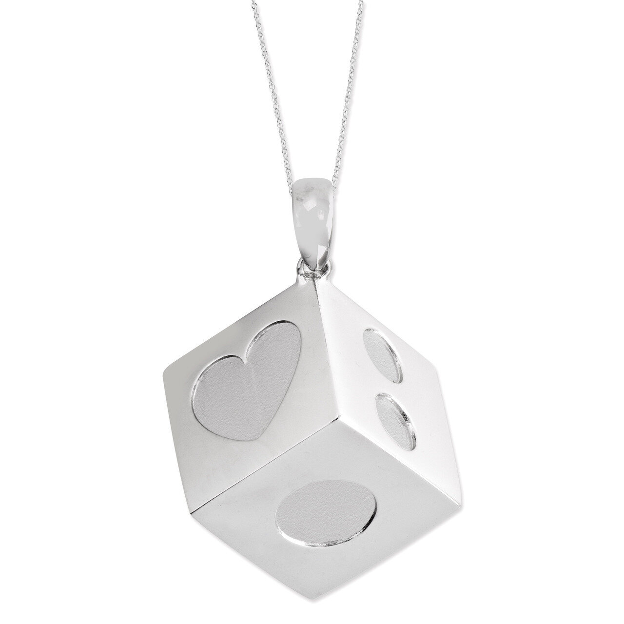Lucky As Can Be 18 Inch Necklace Sterling Silver QSX461, MPN: QSX461, 886774974620