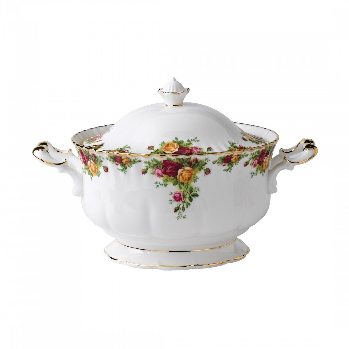 Royal Albert Old Country Roses Soup Tureen 146 Oz