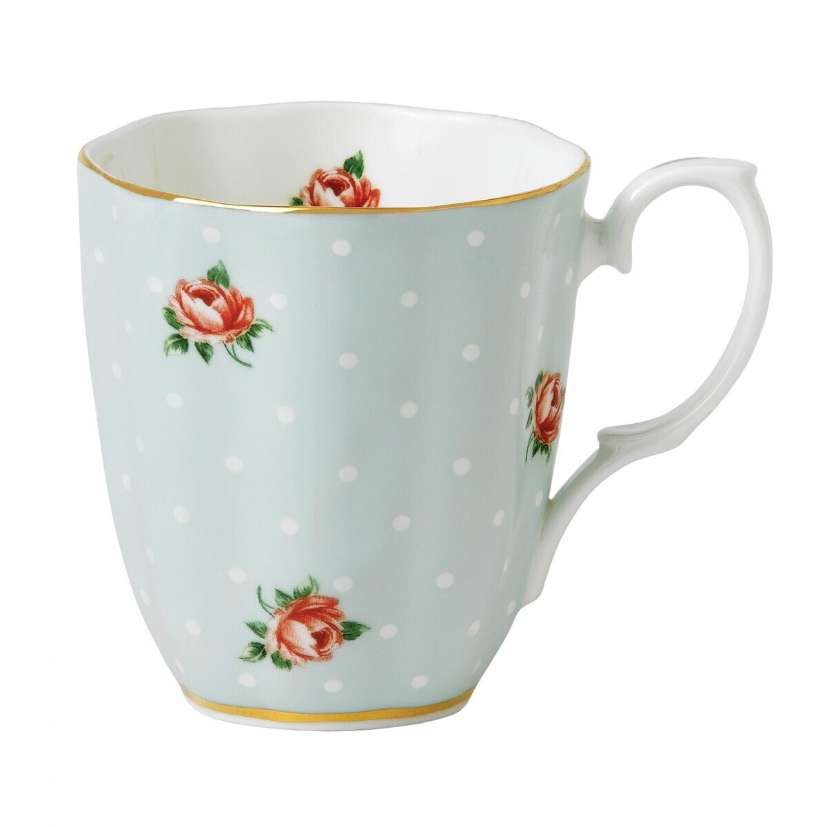 Royal Albert Polka Rose Vintage Mug, MPN: POLROS26729, 652383751996