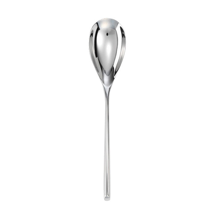 Sambonet bamboo serving spoon 9 3/4 inch - 18/10 stainless steel, MPN: 52519-44, 790955861855