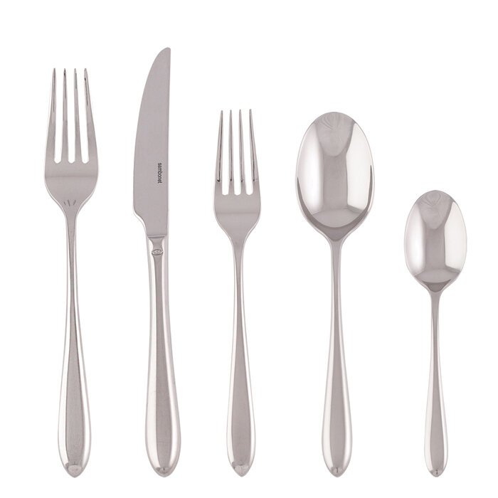 Sambonet dream 5 piece place setting solid handle - 18/10 stainless steel, MPN: 52515-93, 790955868…