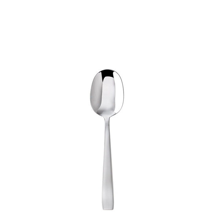 Sambonet flat bouillon spoon 7 1/8 inch - 18/10 stainless steel