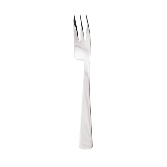 Sambonet gio ponti conca oyster or cake cutting fork 6-1/4 inch - 18/10 stainless steel, MPN: 52538…