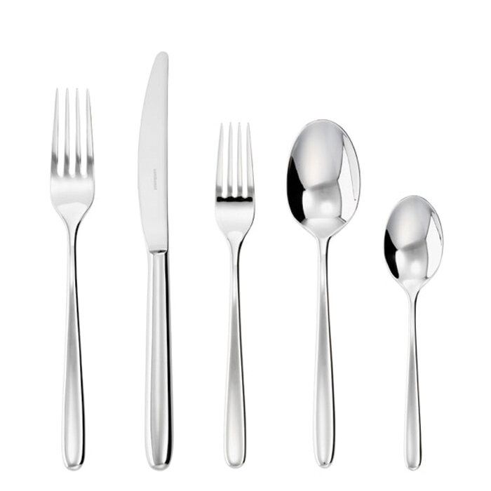 Sambonet hannah 5 piece place setting solid handle - 18/10 stainless steel