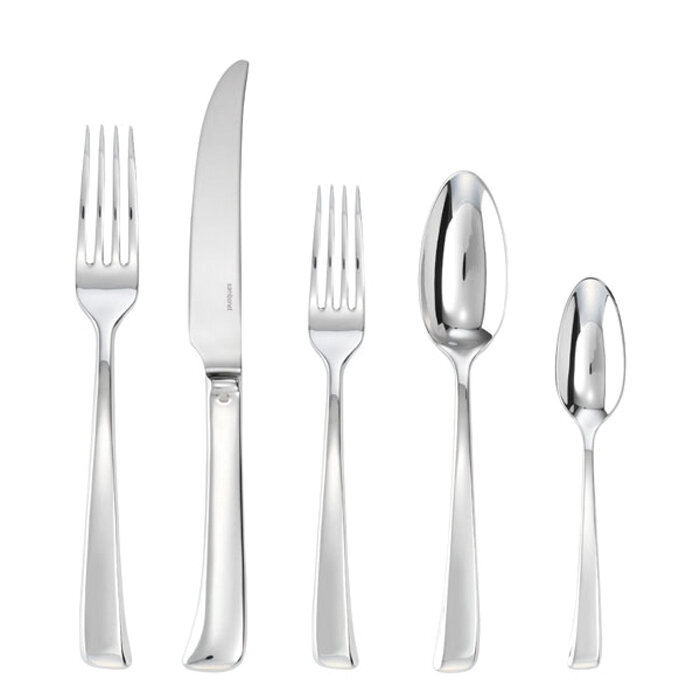 Sambonet imagine 5 piece place setting solid handle - 18/10 stainless steel