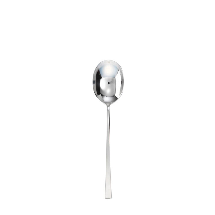 Sambonet linea q bouillon spoon 6 7/8 inch - 18/10 stainless steel