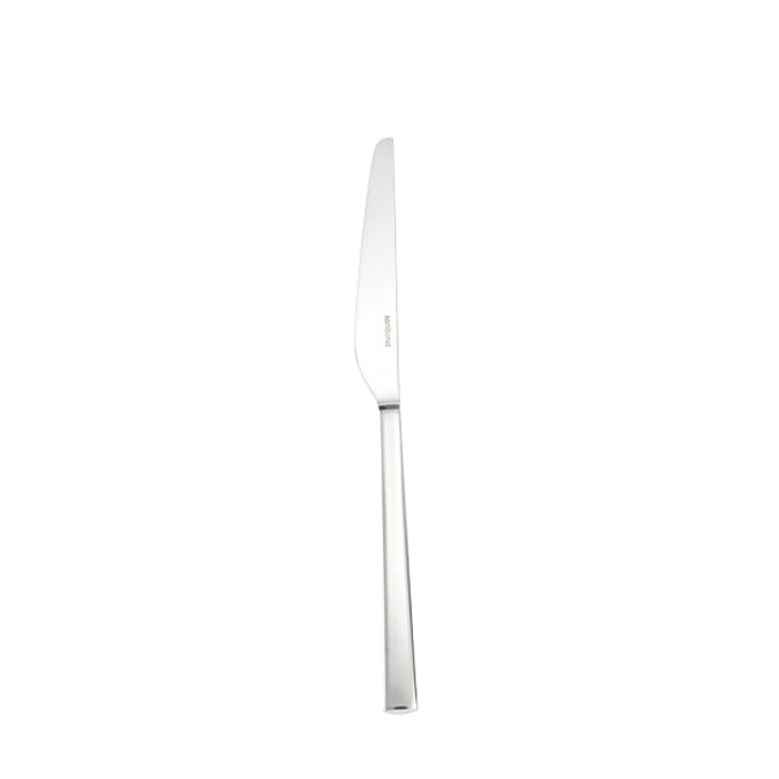 Sambonet linea q dessert knife solid handle 8 1/4 inch - 18/10 stainless steel