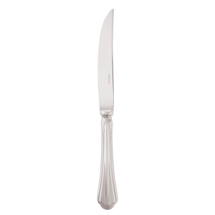 Sambonet rome steak knife solid handle 9 3/4 inch - 18/10 stainless steel, MPN: 52546-19, 790955900…