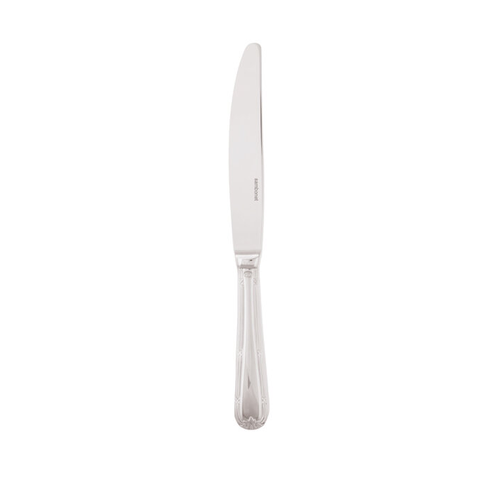 Sambonet ruban croise dessert knife solid handle 8 5/8 inch - 18/10 stainless steel
