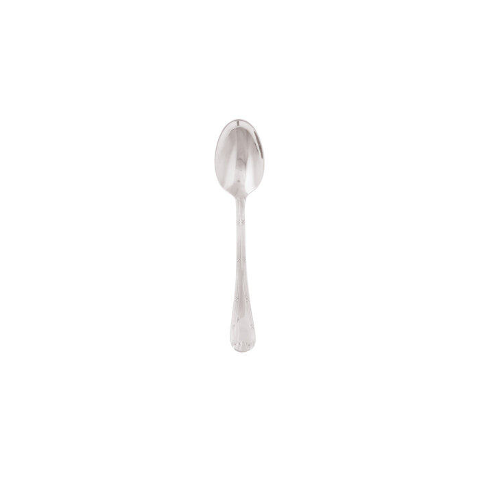 Sambonet ruban croise moka spoon 4 1/2 inch - 18/10 stainless steel